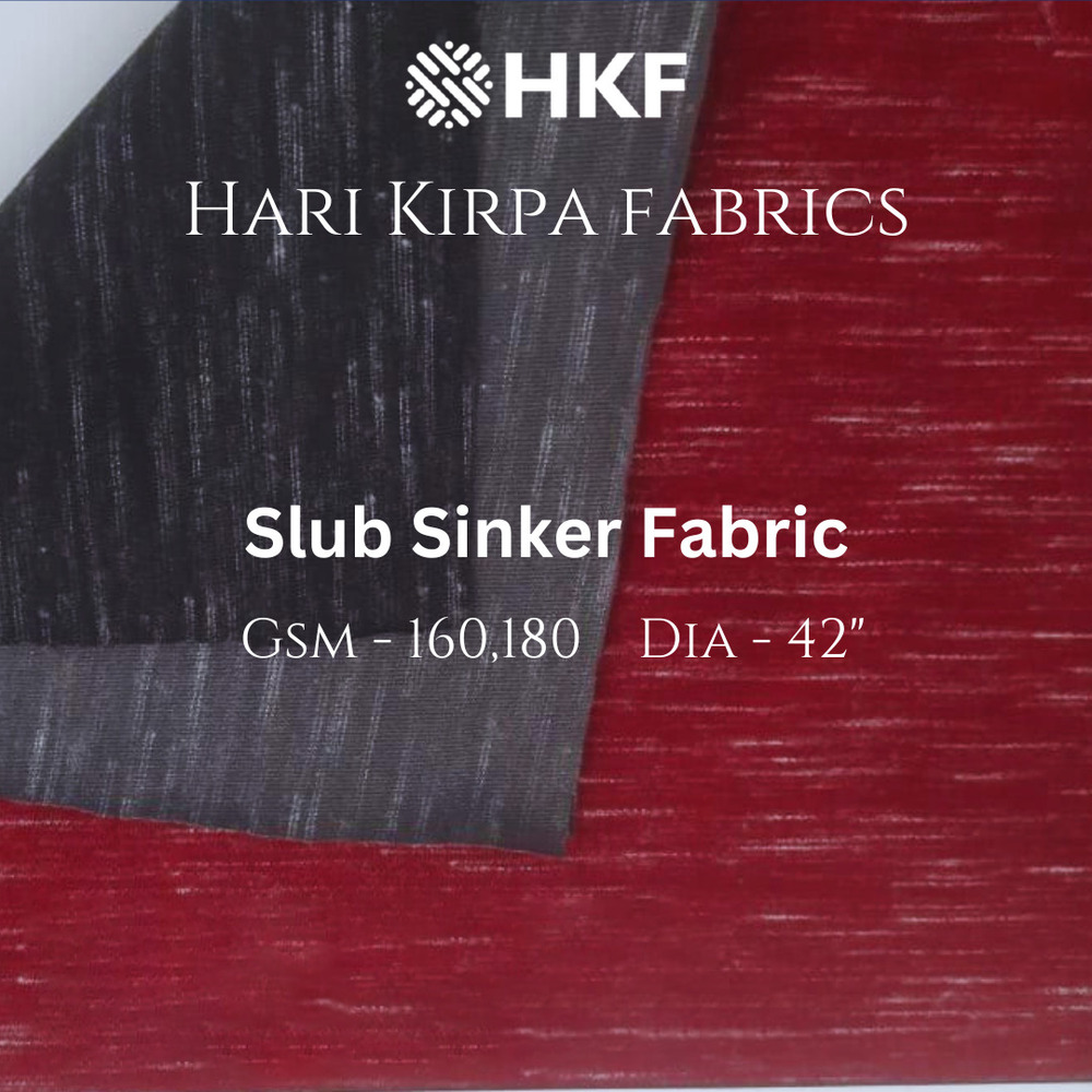 180GSM Slub Sinker Fabric
