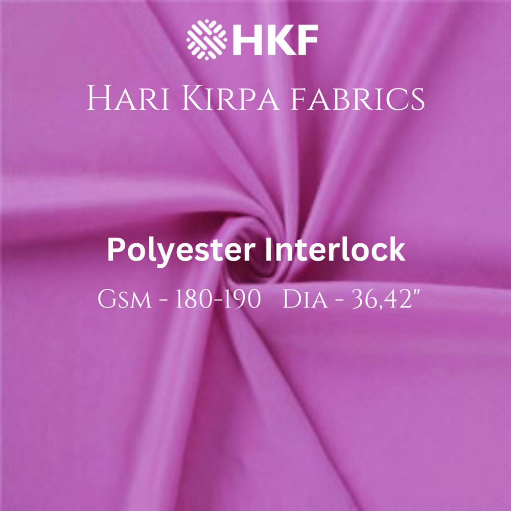 190GSM Polyester Interlock Fabric