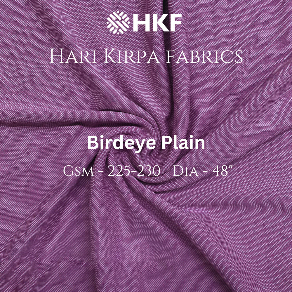 230GSM Birdeye Plain Fabric