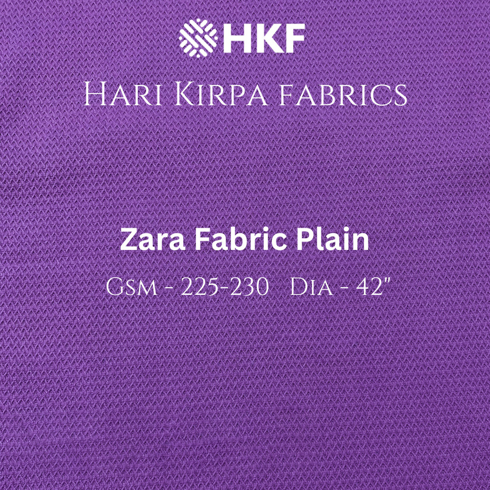 230GSM Zara Plain Fabric