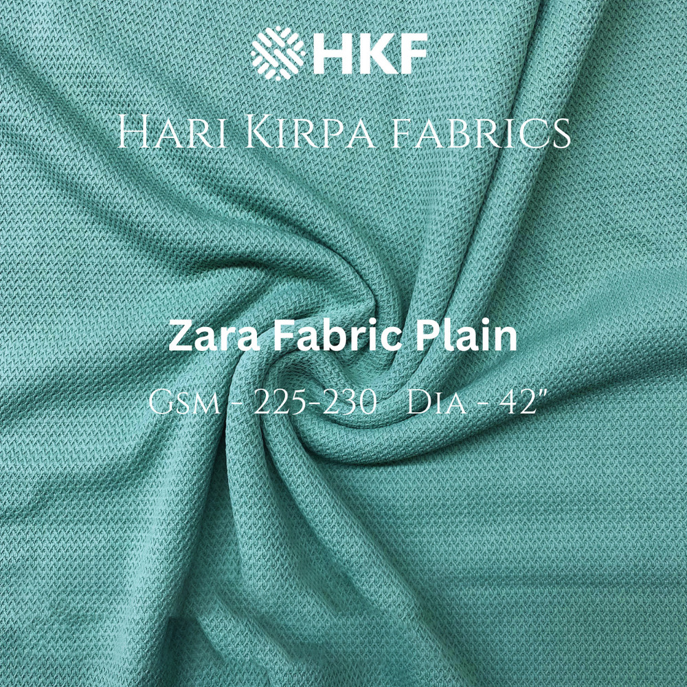 225GSM Zara Plain Fabric