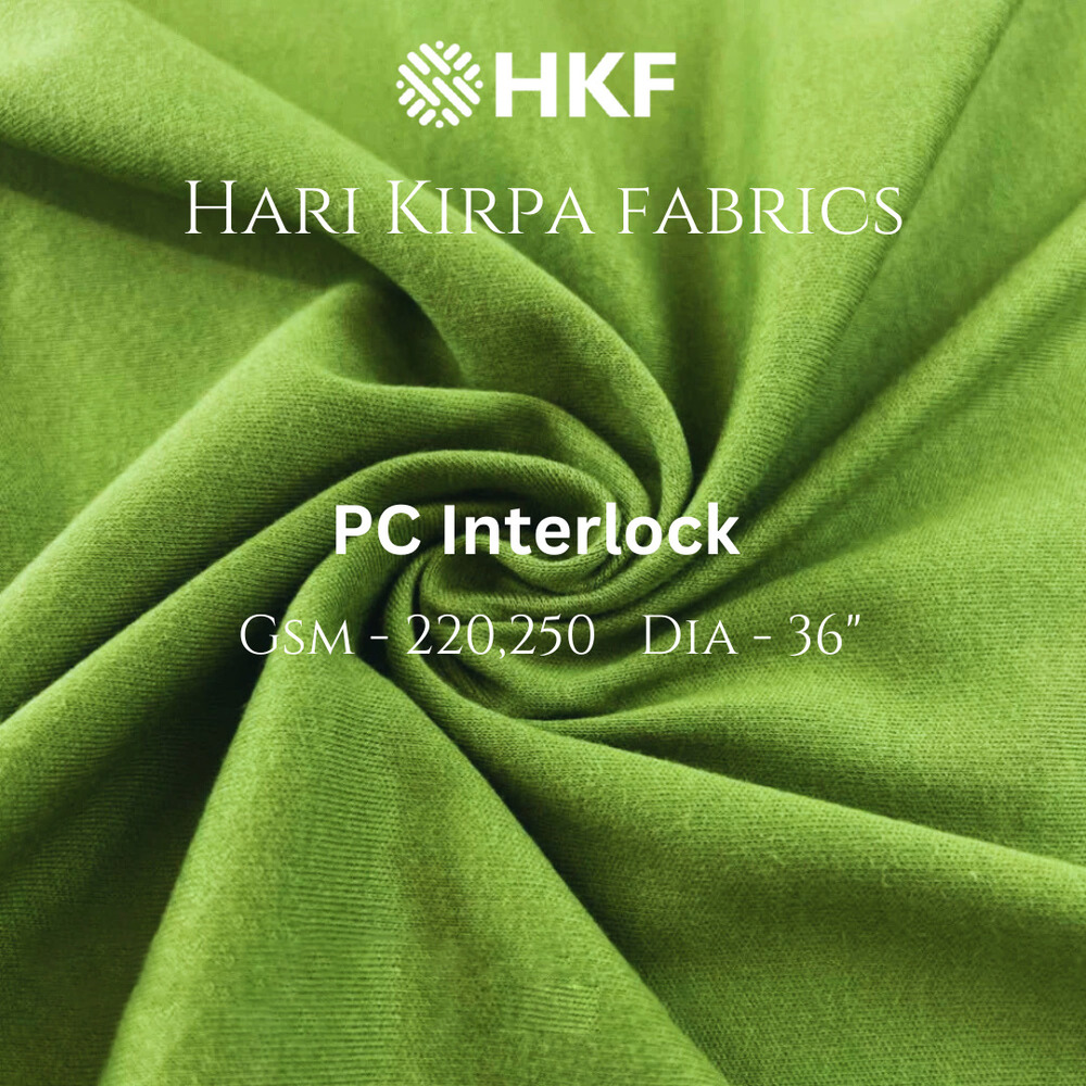 250GSM PC Interlock Fabric