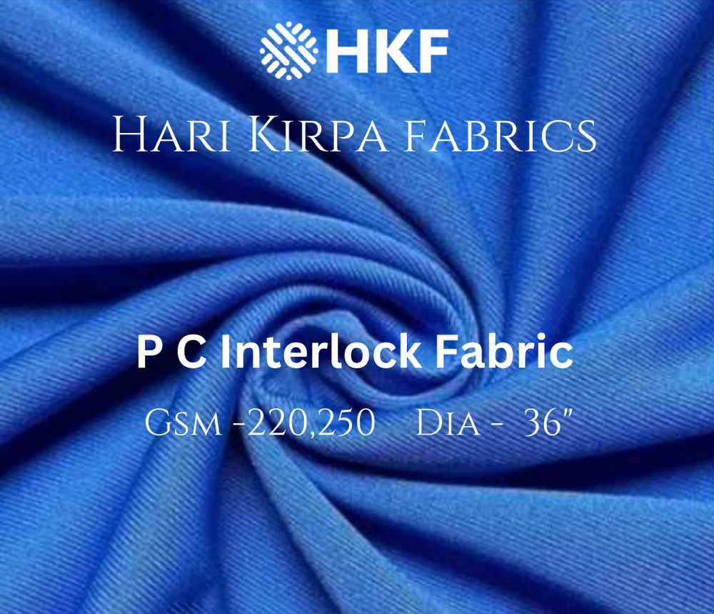 240GSM PC Interlock Fabric