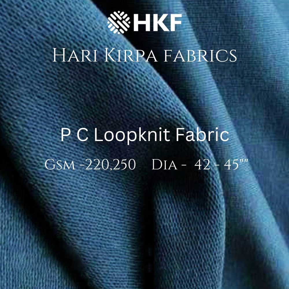 250GSM PC Loopknit Fabric