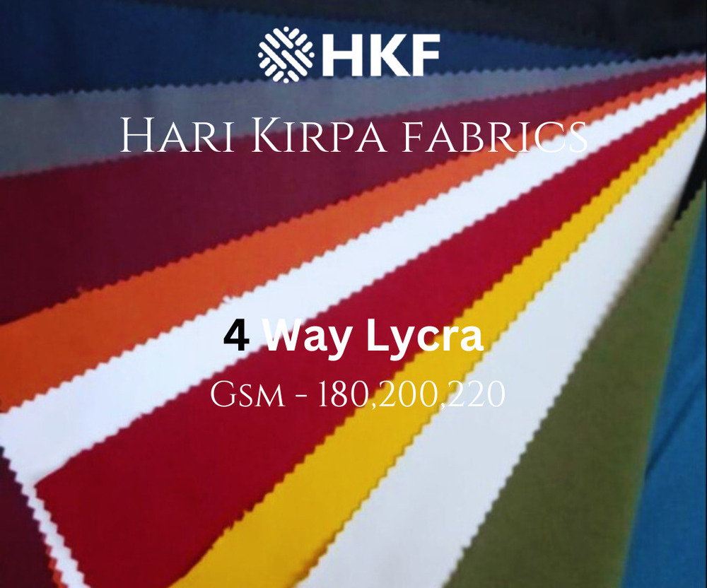 200GSM 4 Way Lycra Fabric