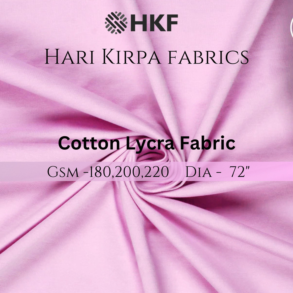220GSM Cotton Lycra Fabric