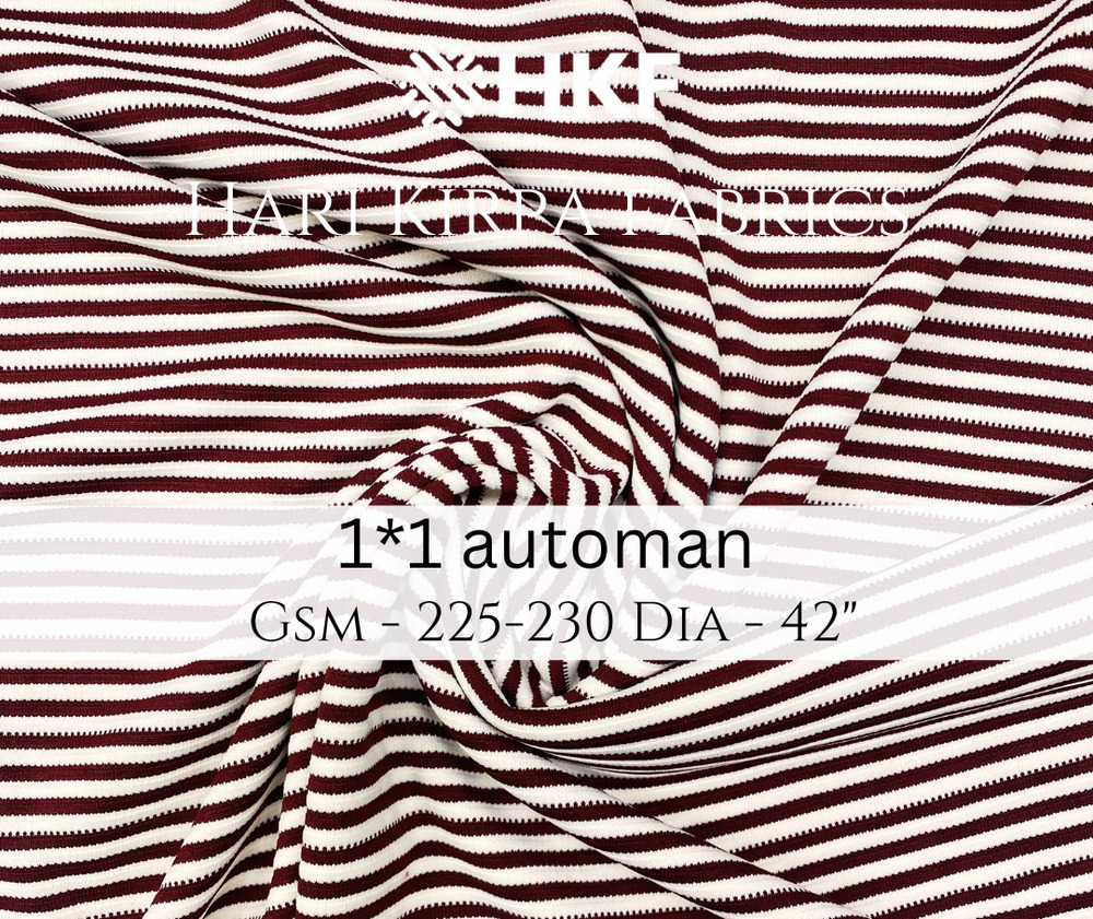 230GSM 1x1 Automan Fabric