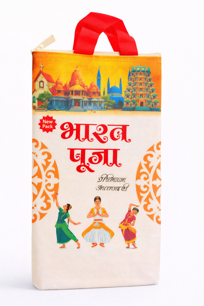 white bharat pooja Premium Incense Stick