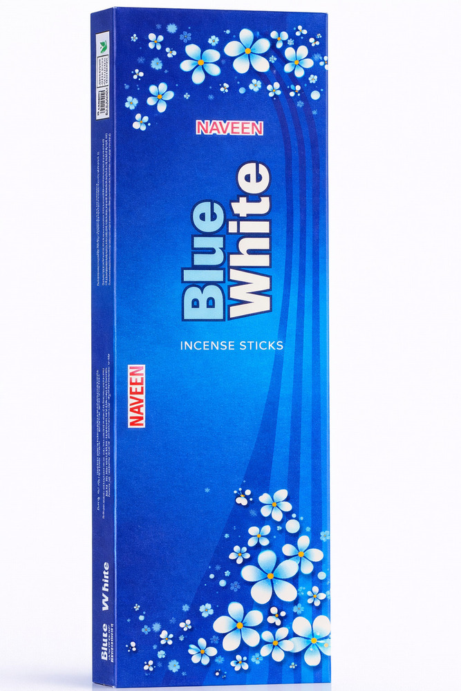 blue white Premium Incense Stick