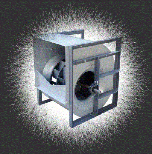 Nicotra Backward Curved Centrifugal Fan RDH 400 R