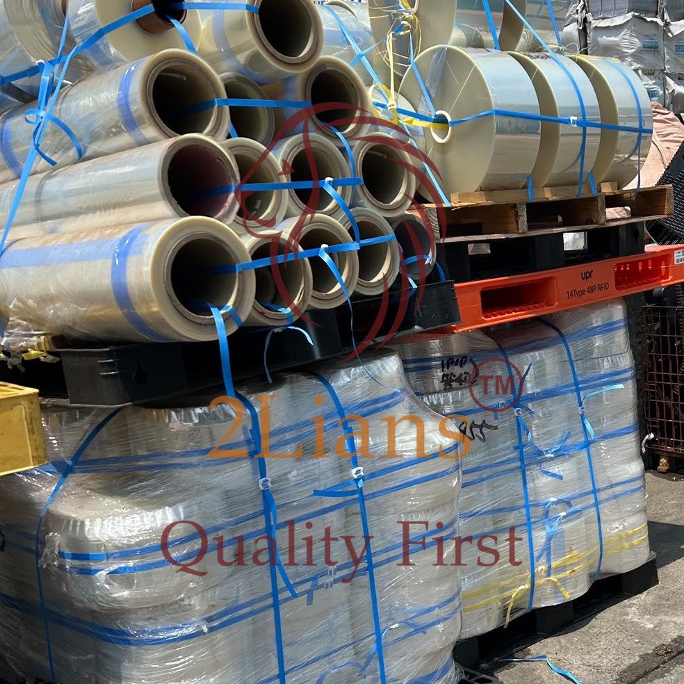 PET rolls with silicone coated