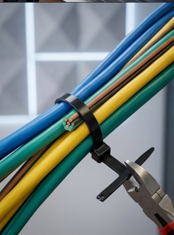 250x4.8mm Nylon Cable Ties