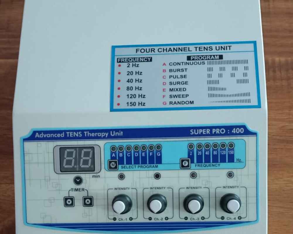 Physiotherapy Machine For Home - Frequency Range: 2/20/40/80.120/150 Hertz (Hz)