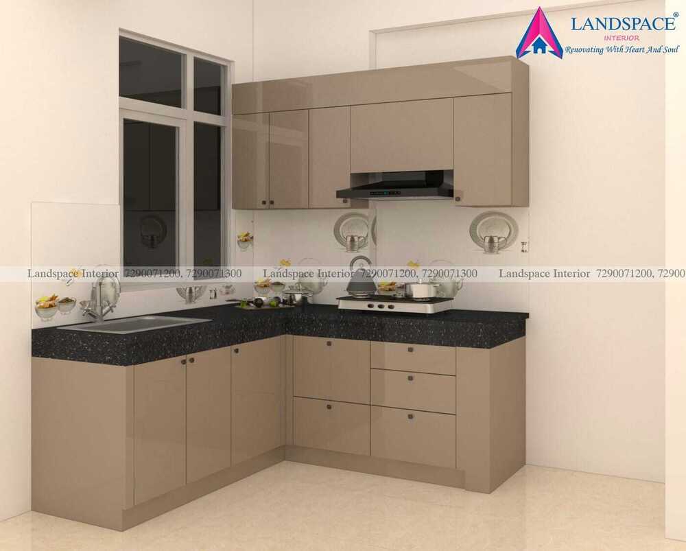 Modular Kitchen - Brand Name: Custom/unbranded (As Image Reference)