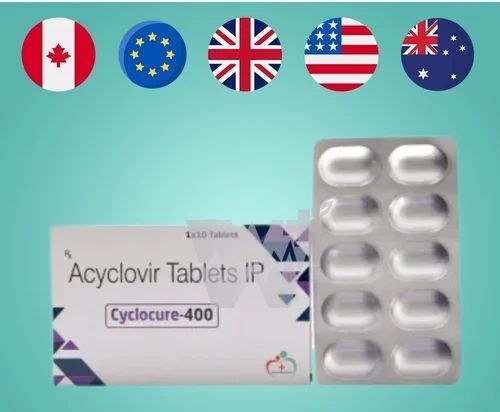 Cyclocure-400 Acyclovir Tablet IP 400mg