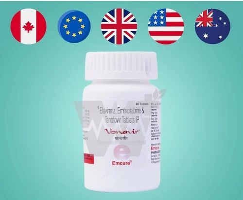 Vonavir Efavirenz, Emtricitabine And Tenofovir Tablets IP