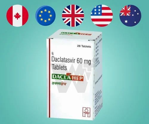 Daclatasvir Daclahep 60mg Tablet