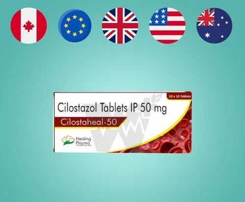 Cilostaheal Cilostazol 50mg Tablets