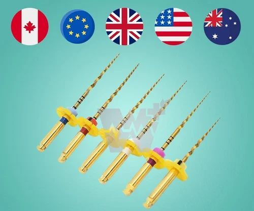Healix Conmem Pro Gold NiTi Rotary Files - 21mm F1