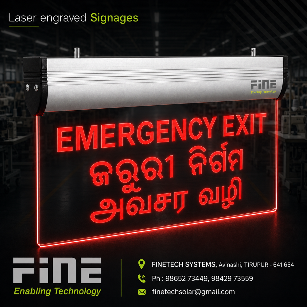 Led Edge Light Signage