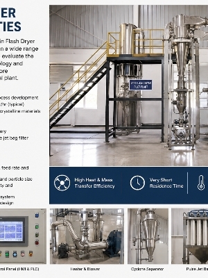 Spin Flash Dryer Testing Facility