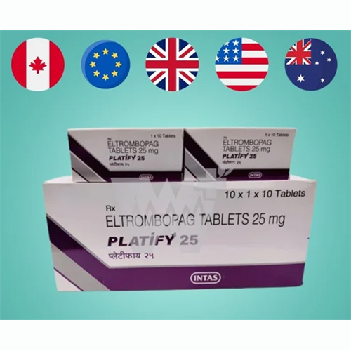 Platify Eltrombopag Tablets 25 mg