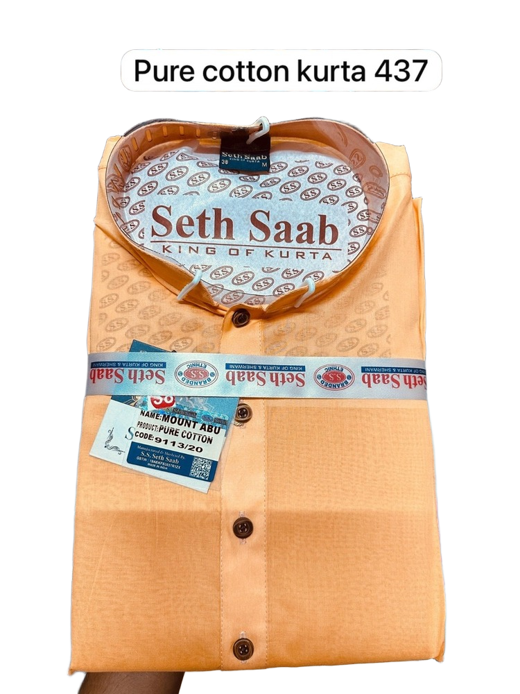 Orange Kurta