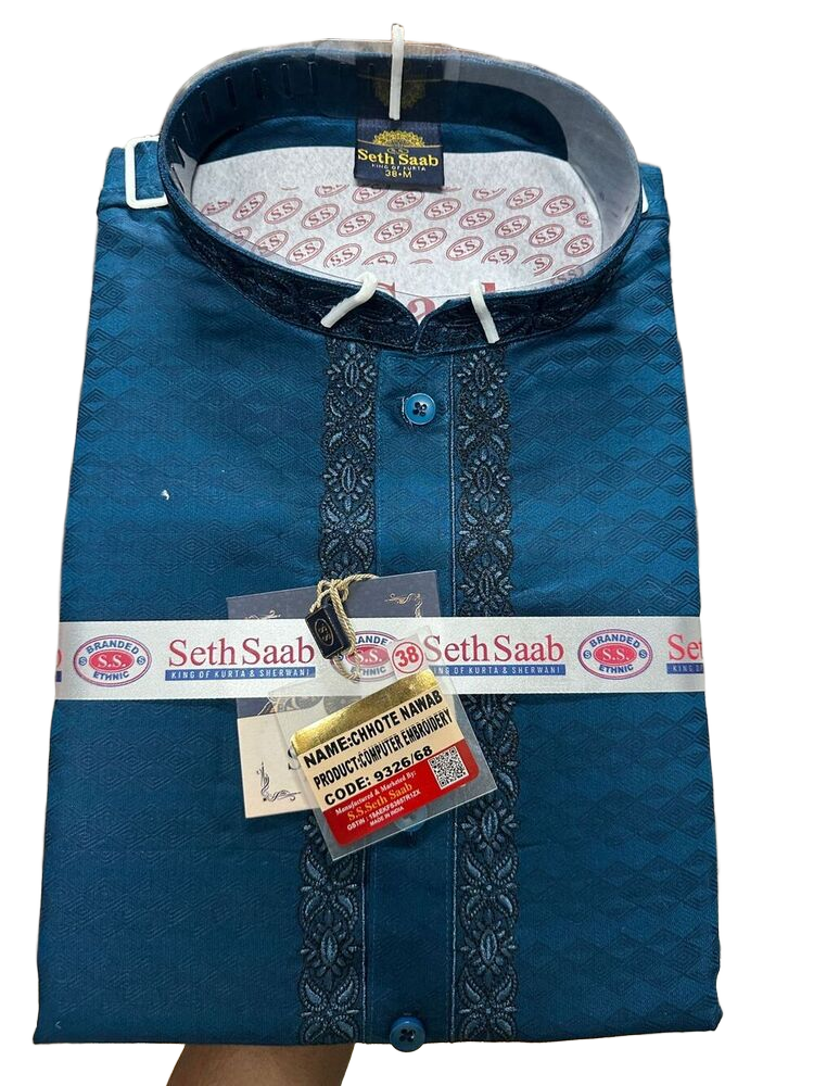 Traditional Blue Kurta