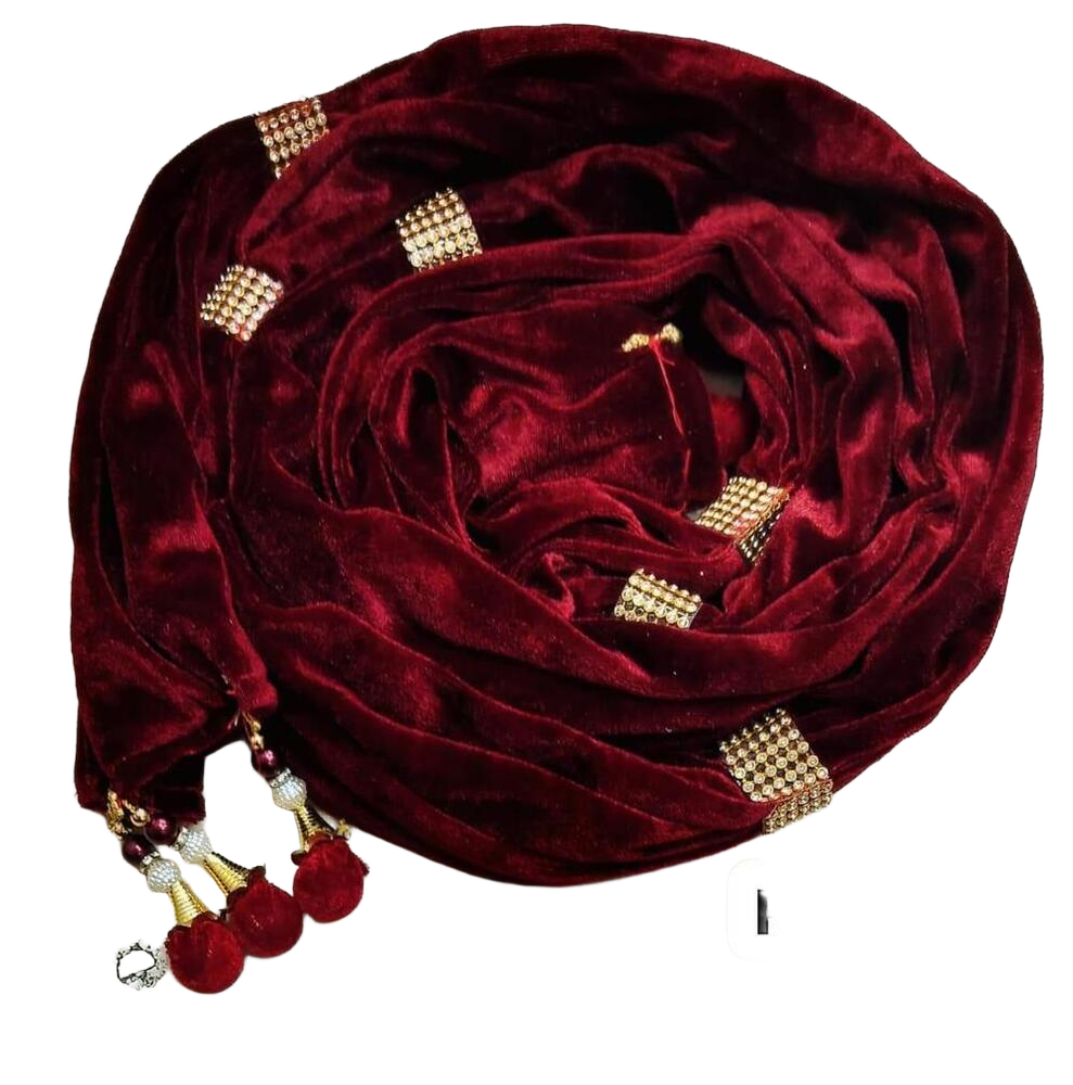 Turkish Set Velvet Dupatta