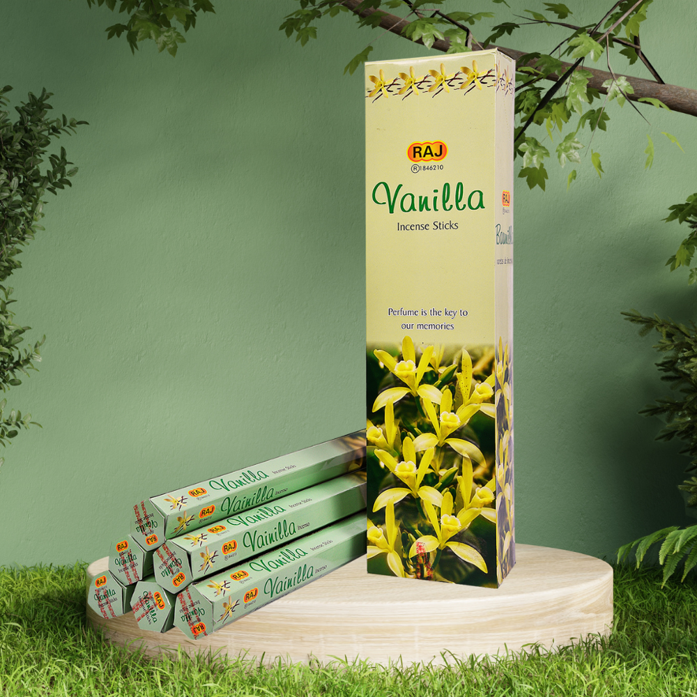 Vanilla Tall Hexa Incense Sticks