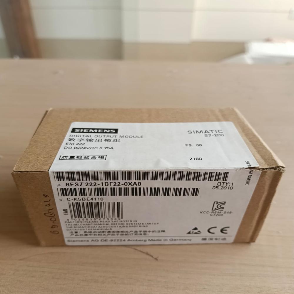 Digitaloutputmodule 6es7222-1bf22-0xa0 - Application: General