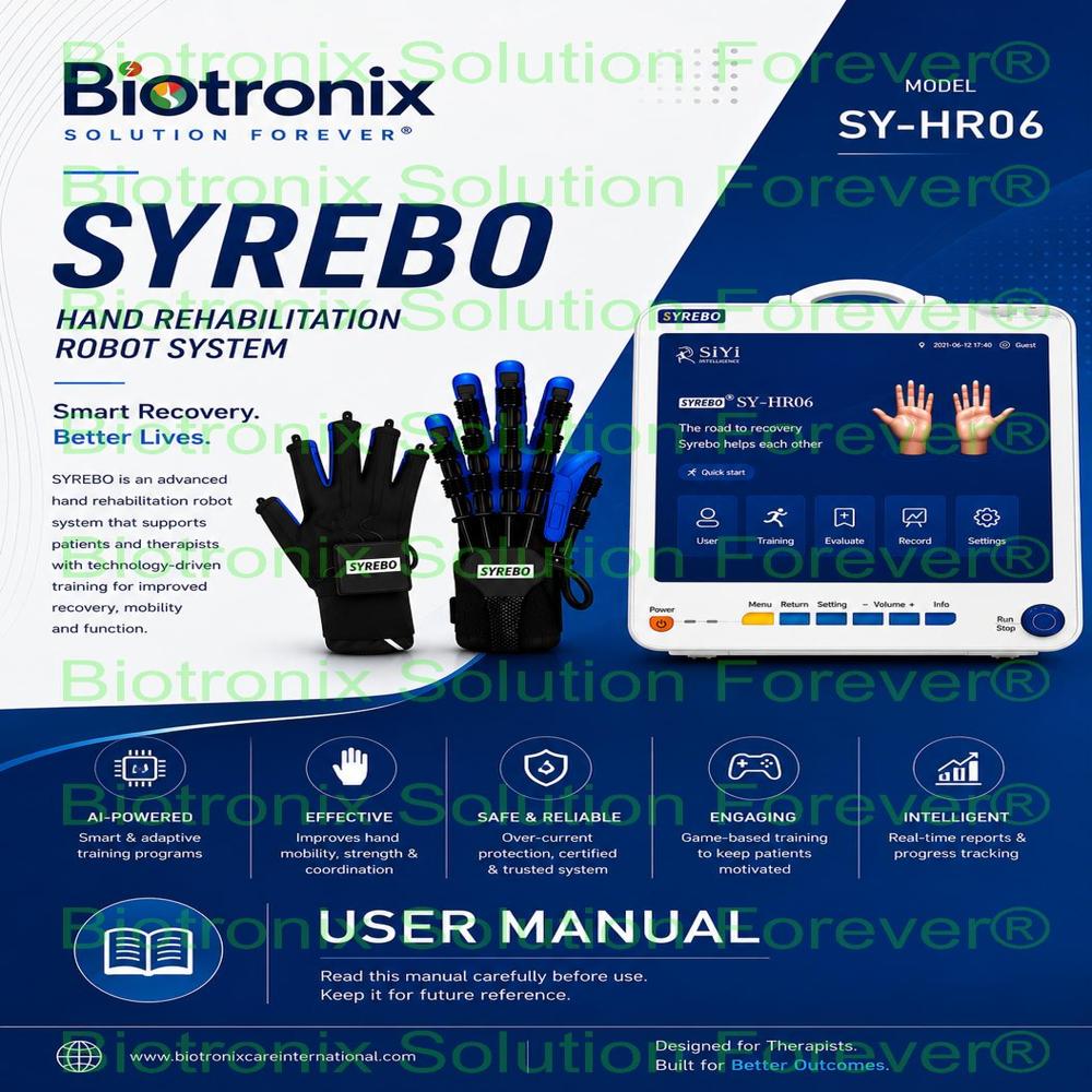 SYREBO C12 Robotic Hand Exercise System