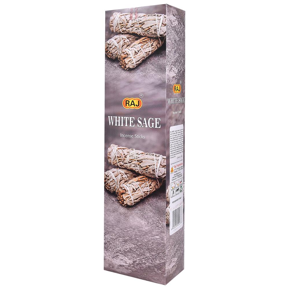 White Sage Tall Hexa Incense Sticks