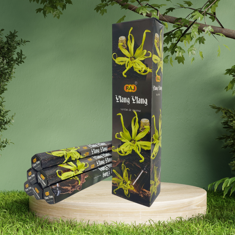 Ylang Ylang Tall Hexa Incense Sticks