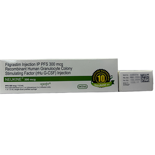 300 MCG Filgrastim Injection IP
