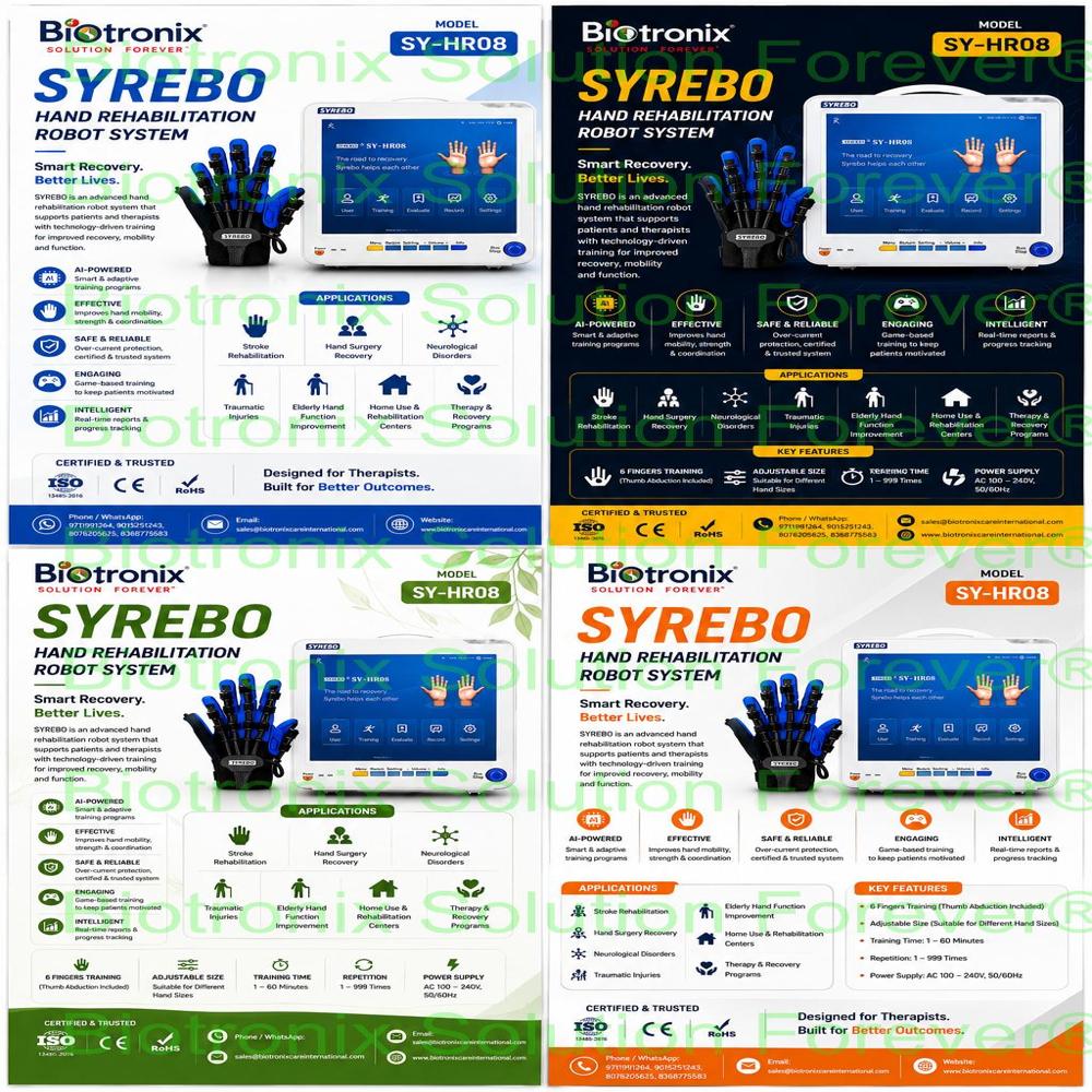 SYREBO C12 Hand Mobility Rehabilitation Robot