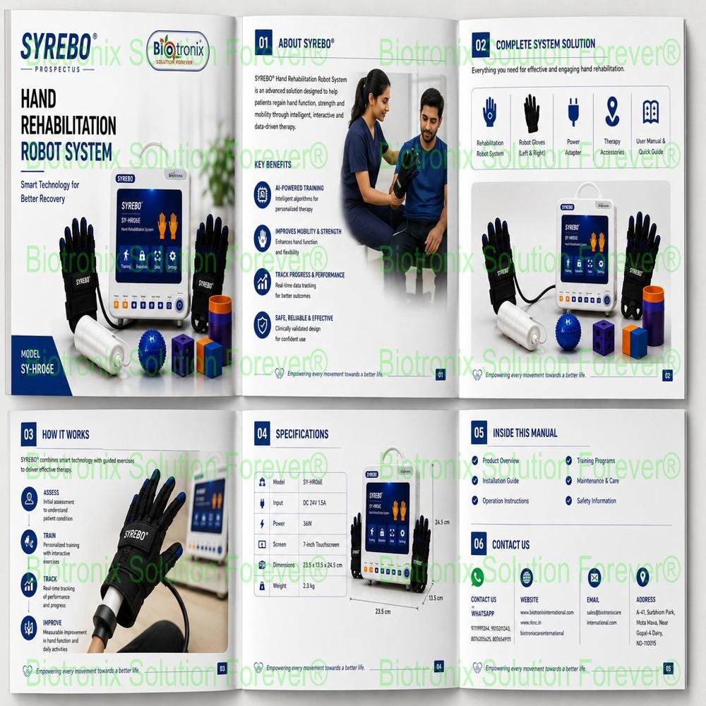 SYREBO C12 Hand Mobility Rehabilitation Robot
