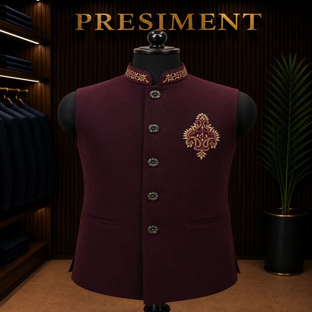 Mens Designer Waistcoat