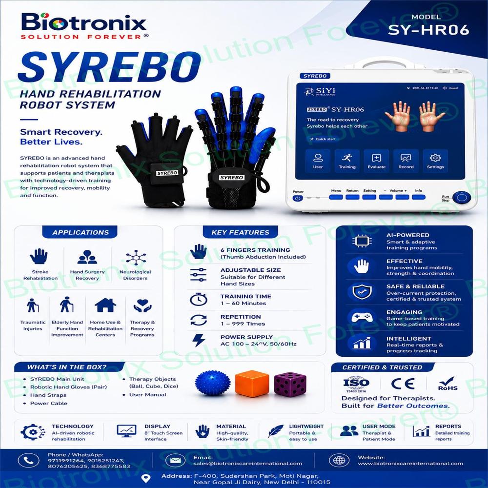 SYREBO C12 Precision Hand Rehabilitation Robot