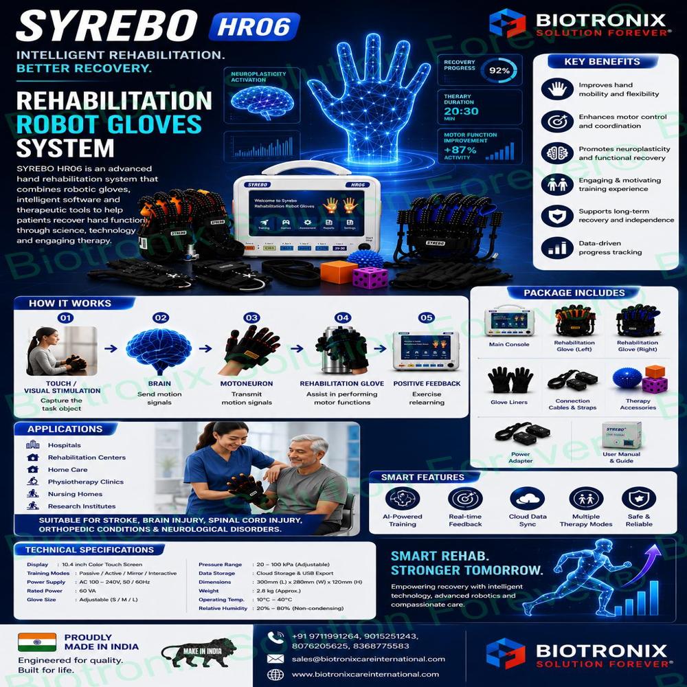 SYREBO C12 Precision Hand Rehabilitation Robot