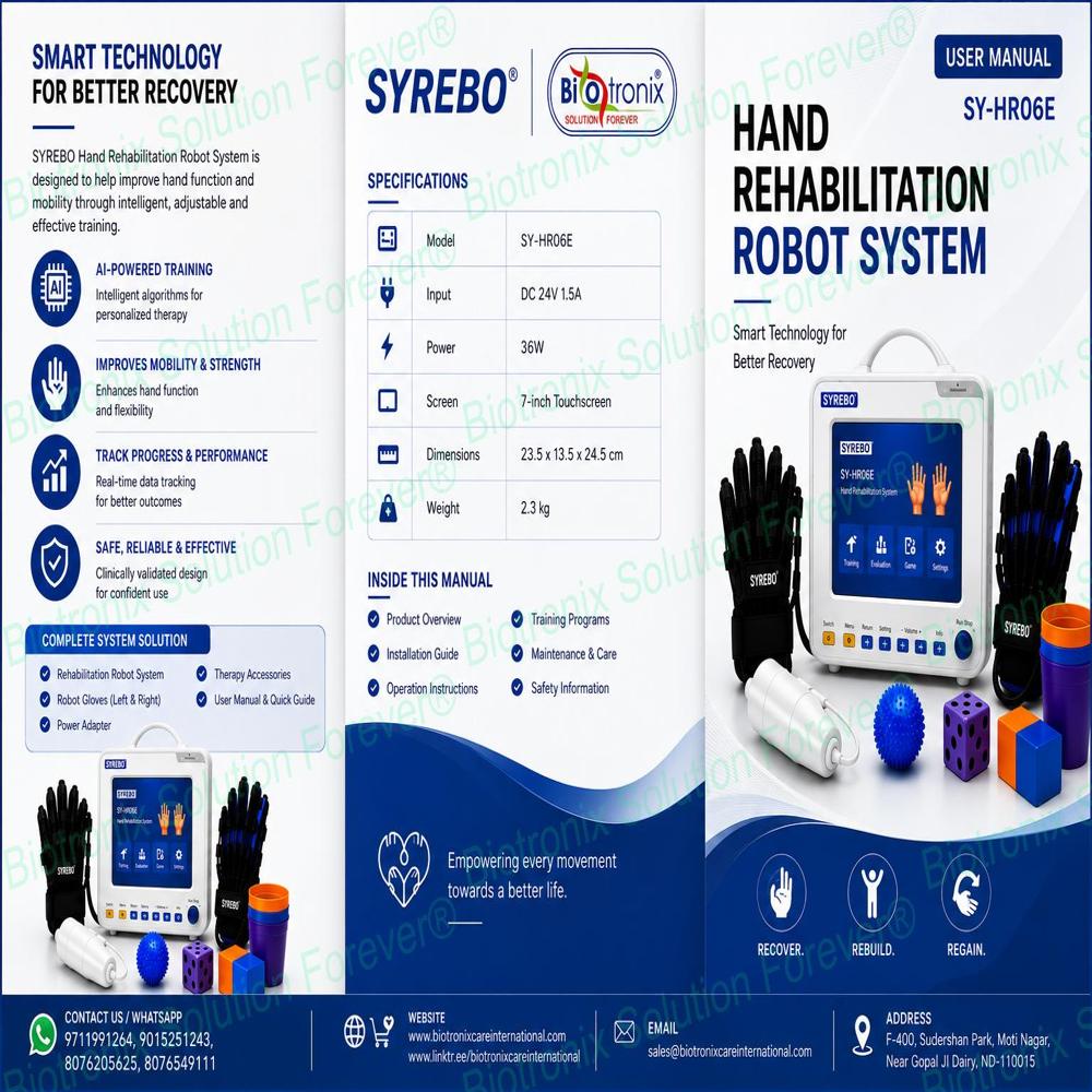 SYREBO C12 Precision Hand Rehabilitation Robot