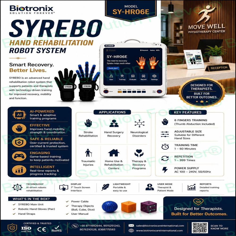 SYREBO C12 Precision Hand Rehabilitation Robot
