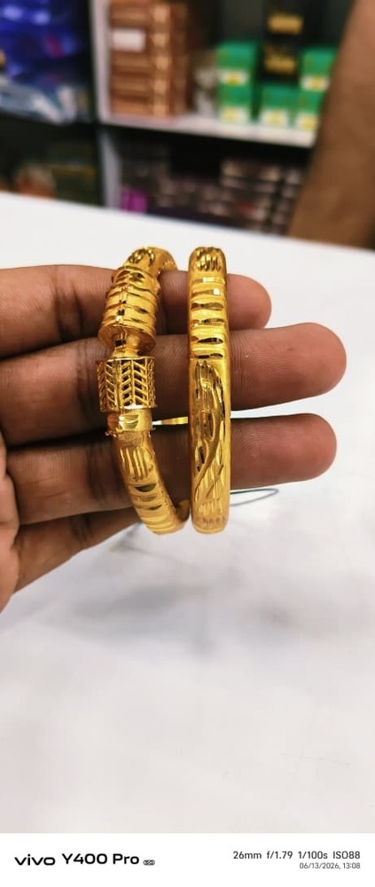 Washable Gold Plated Bangles