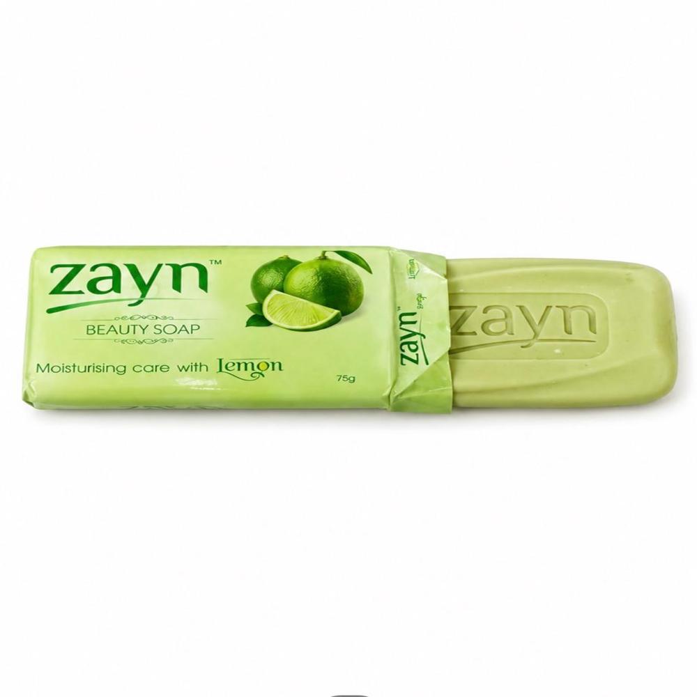 Zayn Lemon Soap 75g - Grade 1 Soap - 76 Tfm - Color: Green