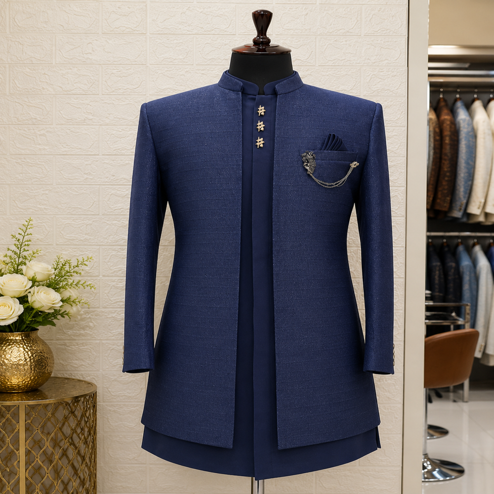 Men's Premium Wedding Style Indo Western Suit
