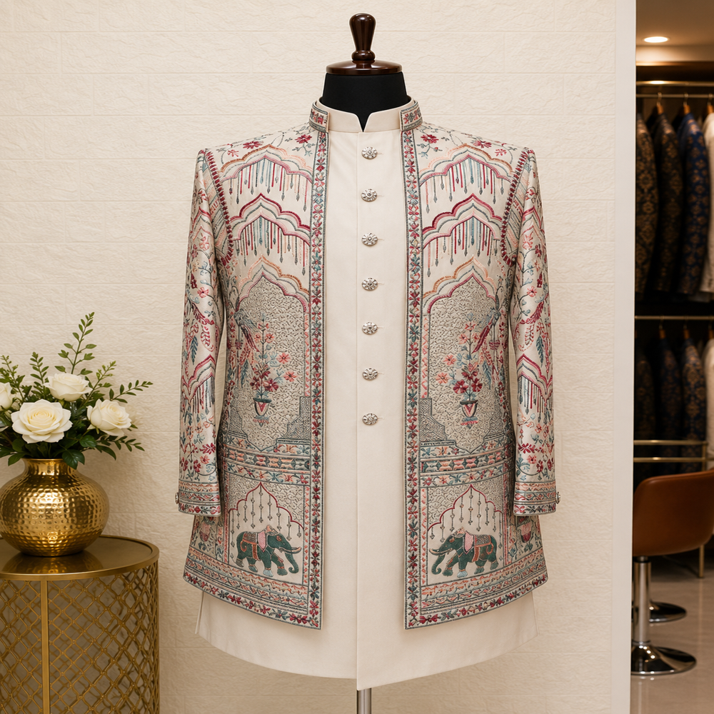 Premium Designer Indo Western Set