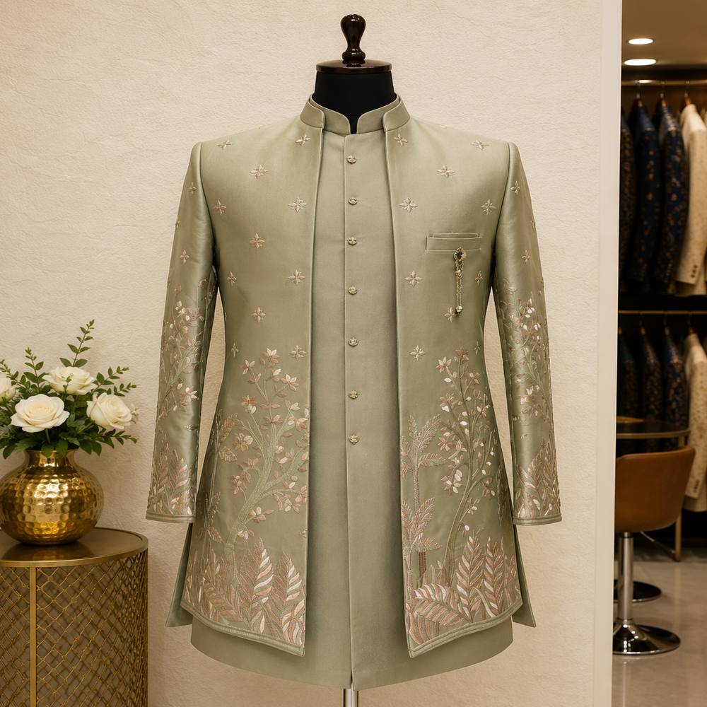 Premium Designer Indo Western Set