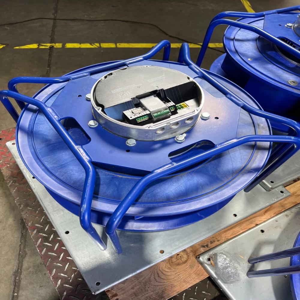 ZIEHL-ABEGG GR50C-ZID.GG.CR 380/480V AC 5.6/4.4A 75089mm Ball Bearing Industrial Centrifugal Fan
