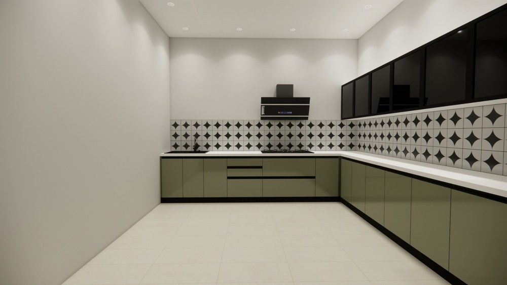 L Shape Modular Kitchens