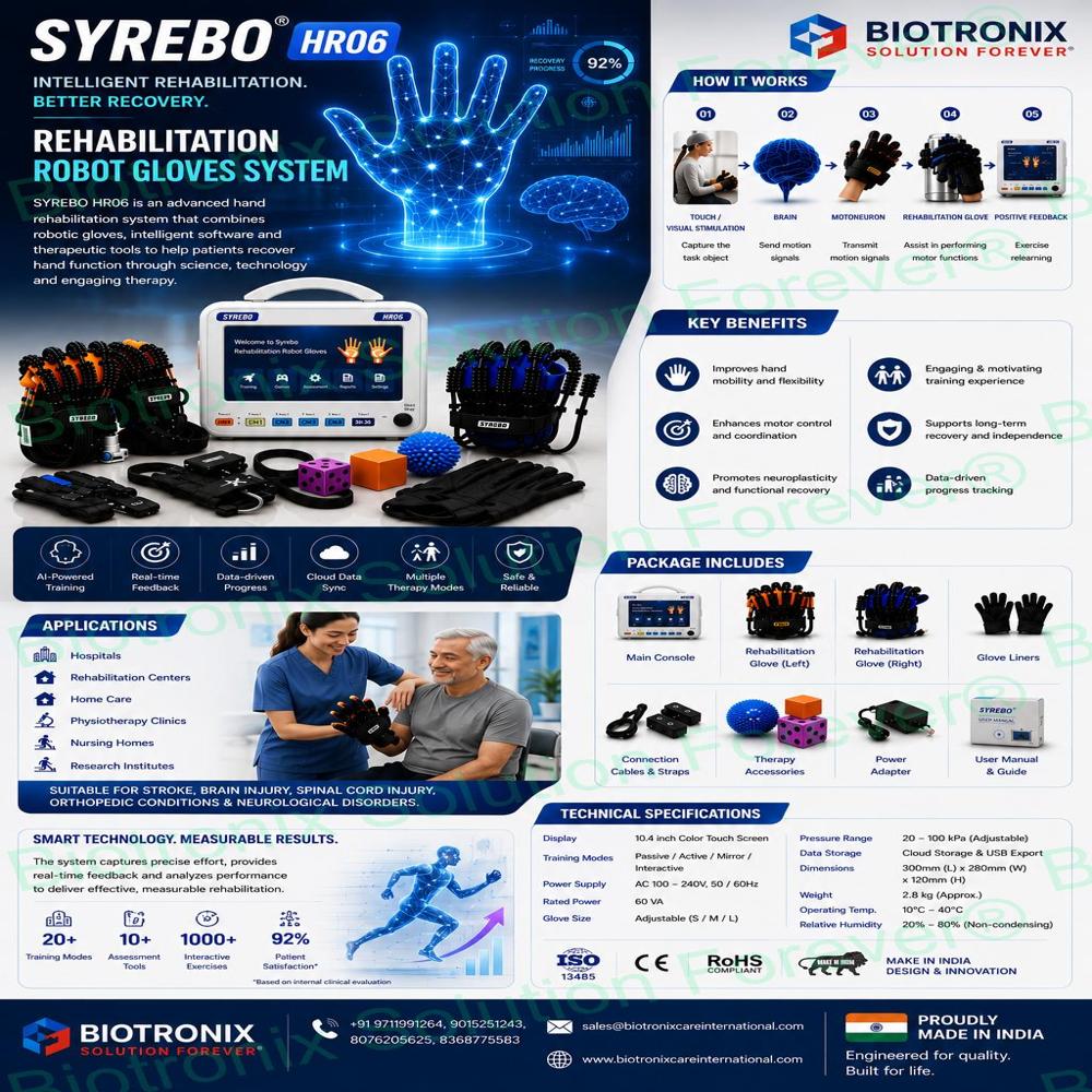 SYREBO C12 Intelligent Hand Training Device